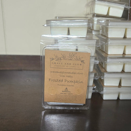 Frosted Pumpkin Wax Melt- Limited Edition