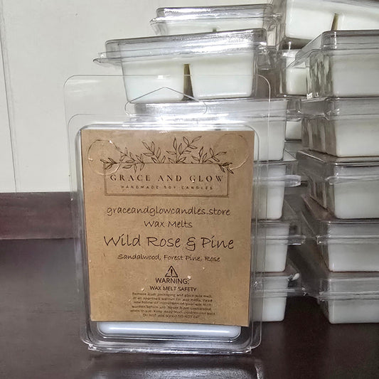 Wild Rose & Pine Wax Melt